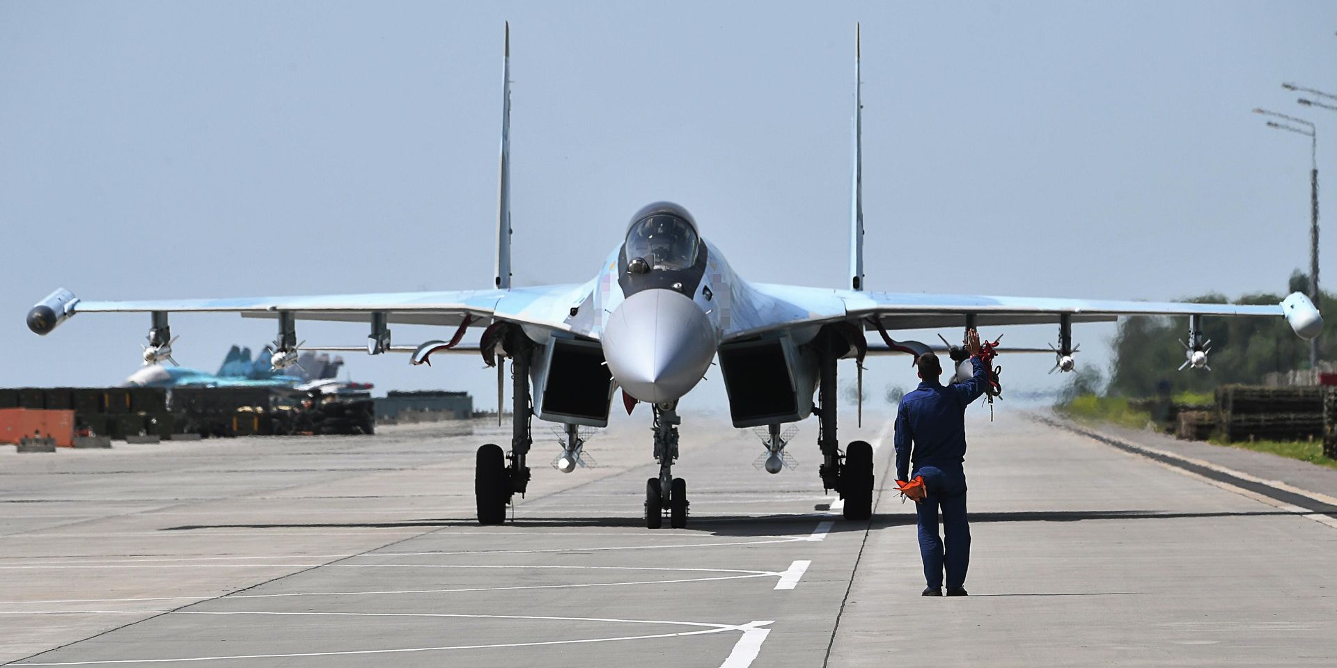 Многоцелевой истребитель Су-35 ВКС России - ИноСМИ, 1920, 16.05.2026