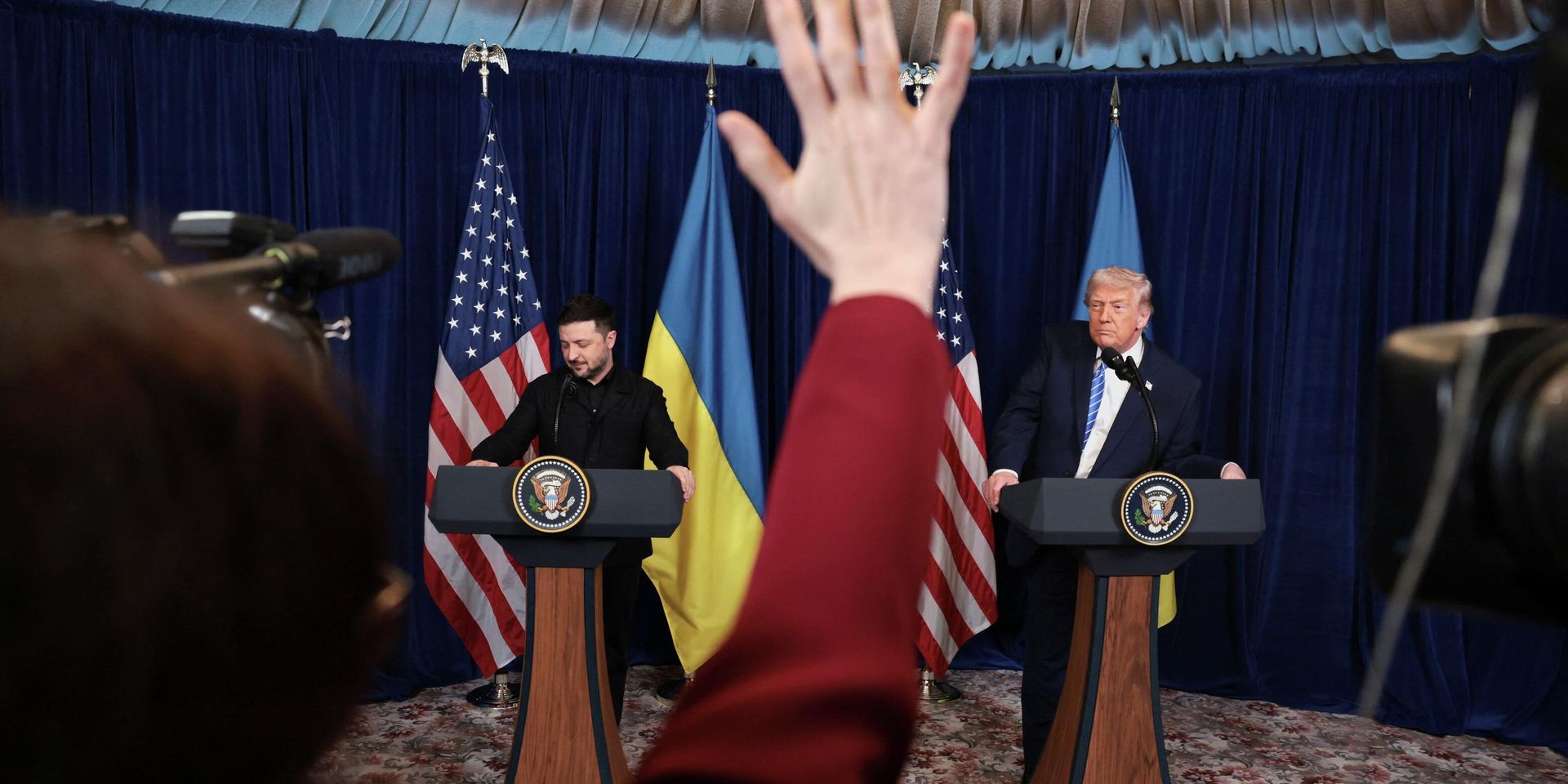 Встреча Владимира Зеленского и президента США Дональда Трампа в Мар-а-Лаго - ИноСМИ, 1920, 29.12.2025