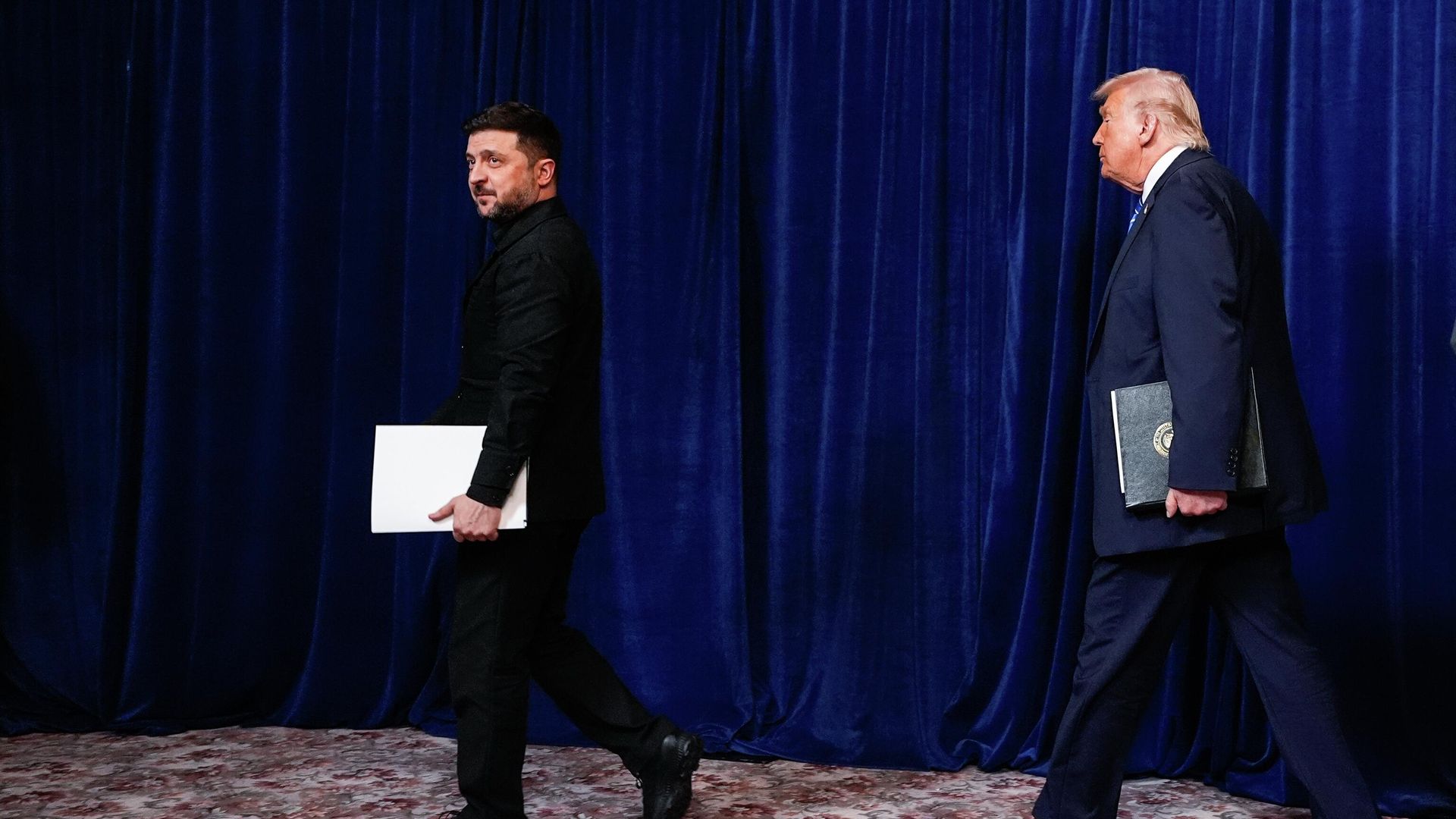 Встреча Владимира Зеленского и президента США Дональда Трампа в Мар-а-Лаго - ИноСМИ, 1920, 29.12.2025