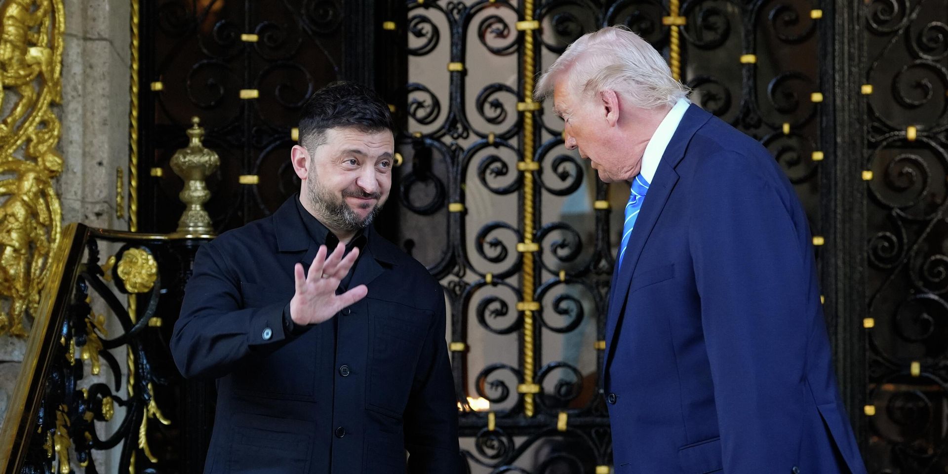 Встреча Владимира Зеленского и президента США Дональда Трампа в Мар-а-Лаго - ИноСМИ, 1920, 31.12.2025