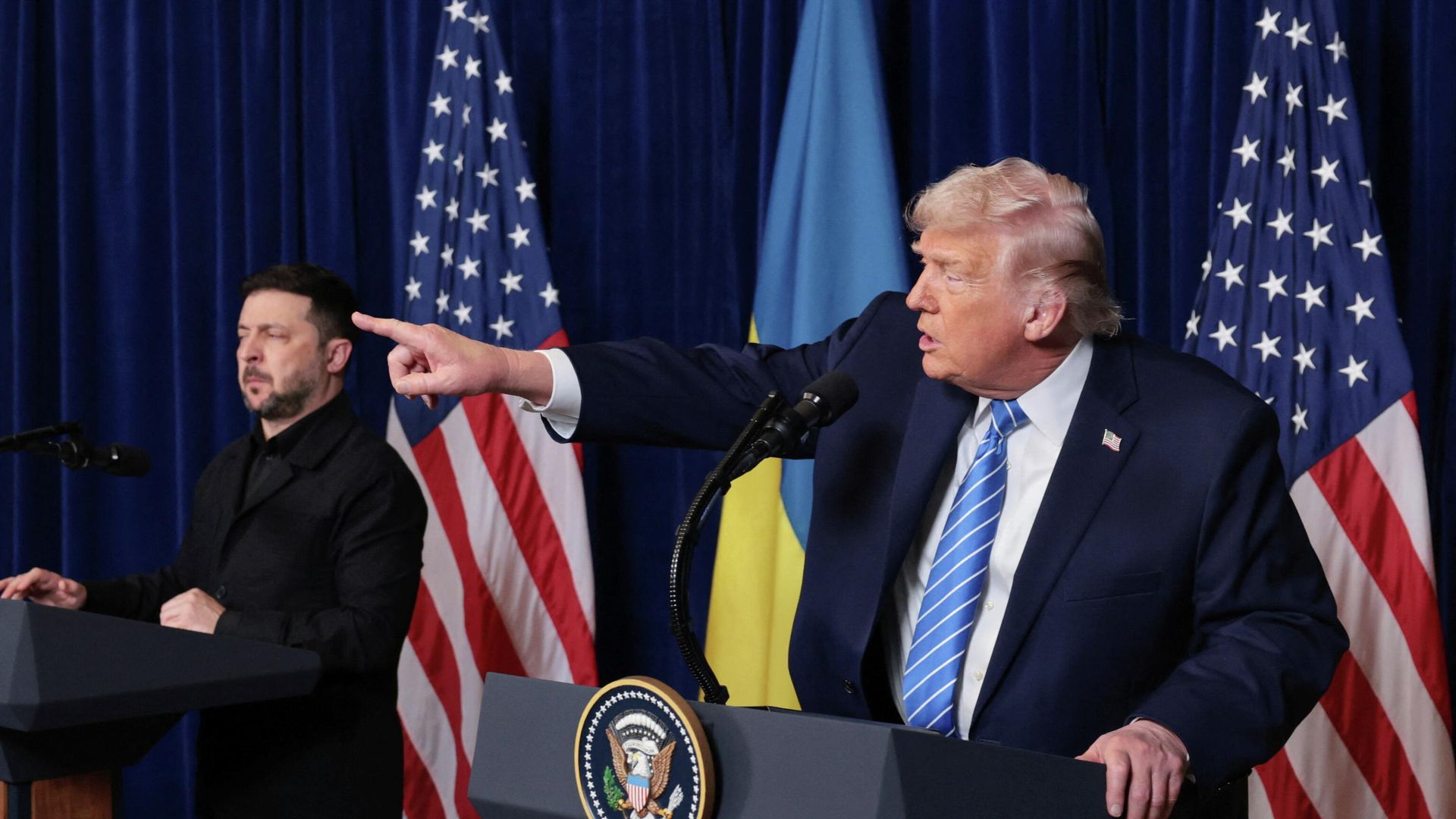Встреча Владимира Зеленского и президента США Дональда Трампа в Мар-а-Лаго - ИноСМИ, 1920, 20.01.2026