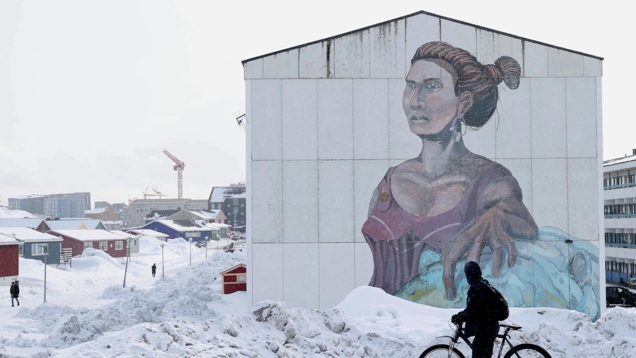 Граффити в Нууке, Гренландия