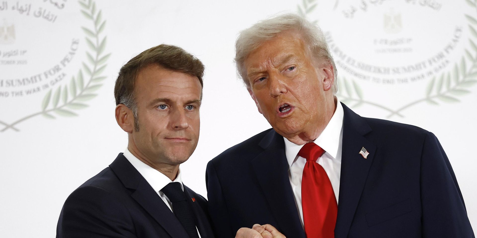 Президент Франции Эммануэль Макрон и президент США Дональд Трамп - ИноСМИ, 1920, 25.01.2026