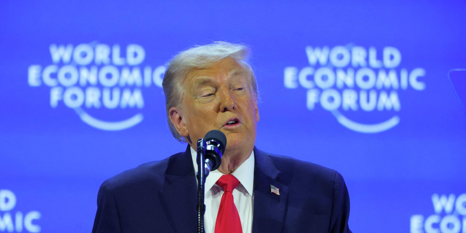 Президент США Дональд Трамп выступает на ВЭФ в Давосе, Швейцария - ИноСМИ, 1920, 22.01.2026