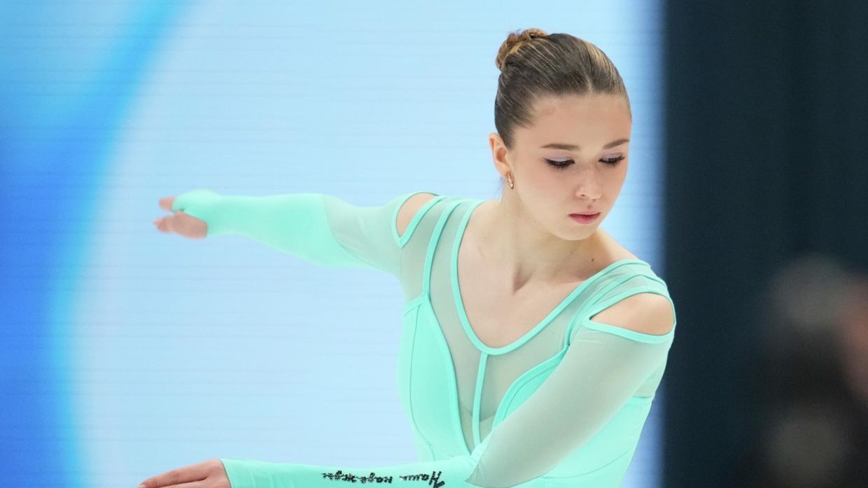 Камила Валиева на чемпионате России по прыжкам 2026 Камила Валиева на чемпионате России по прыжкам 2026