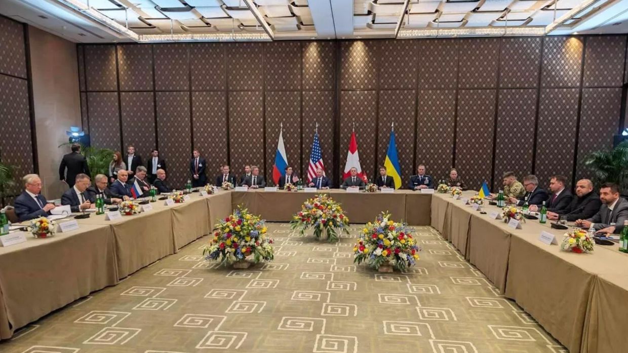 Переговоры России, США и Украины в Женеве