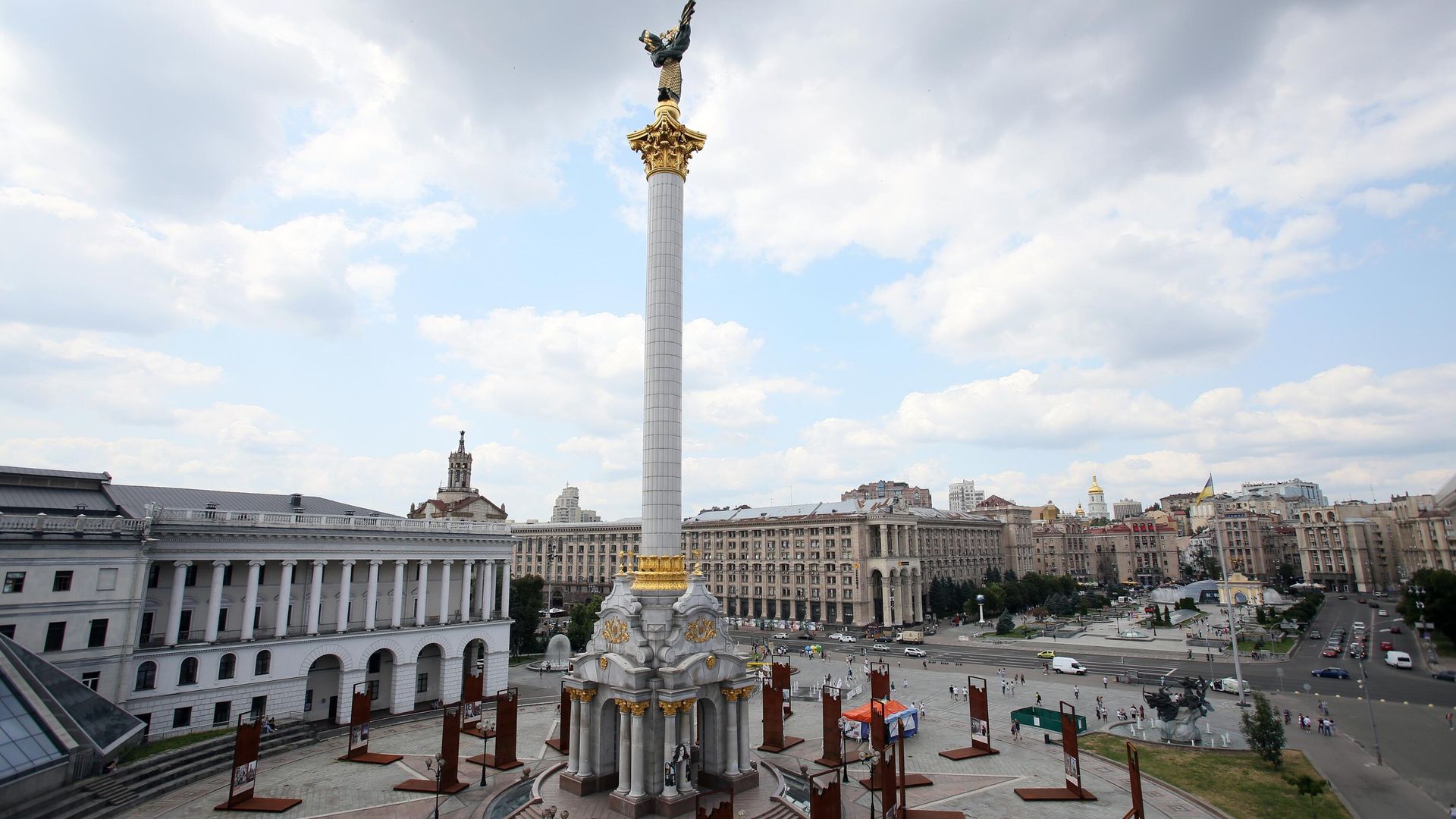 Площадь Независимости в Киеве. - ИноСМИ, 1920, 27.04.2026