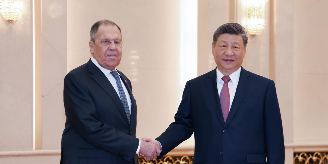 Визит главы МИД РФ Сергея Лаврова в Китай