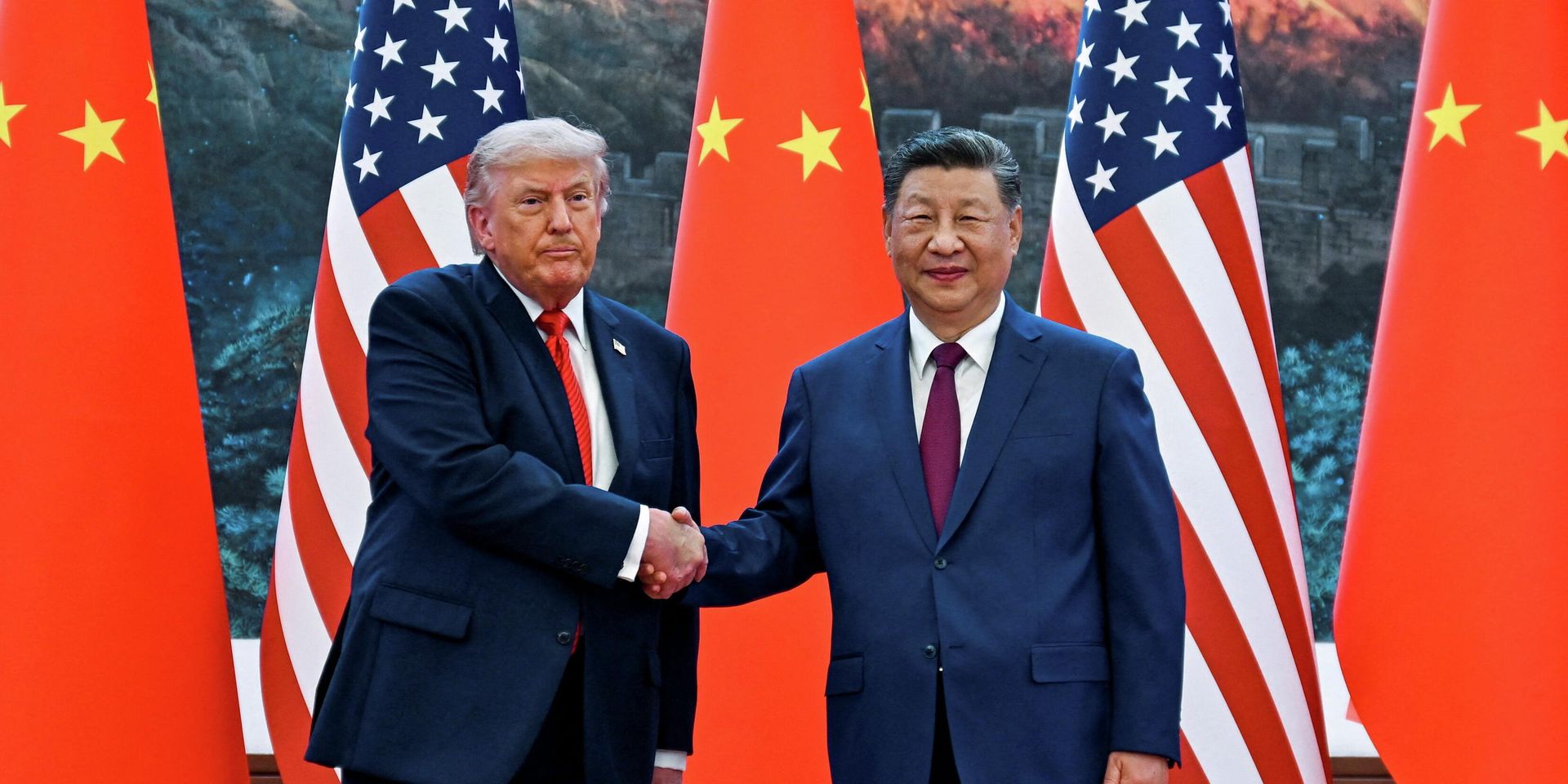Президент США Дональд Трамп и председатель Китайской Народной Республики Си Цзиньпин в Пекине, Китай - ИноСМИ, 1920, 14.05.2026
