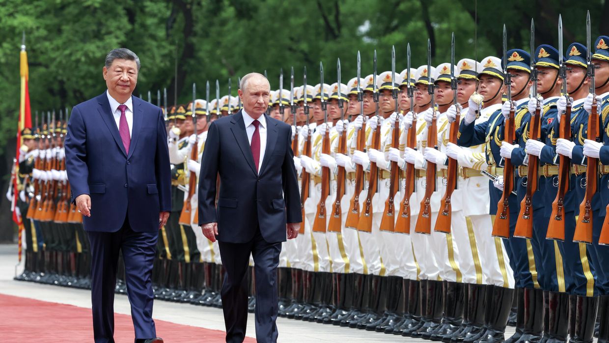 Официальный визит президента РФ Владимира Путина в Пекин Официальный визит президента РФ Владимира Путина в Пекин