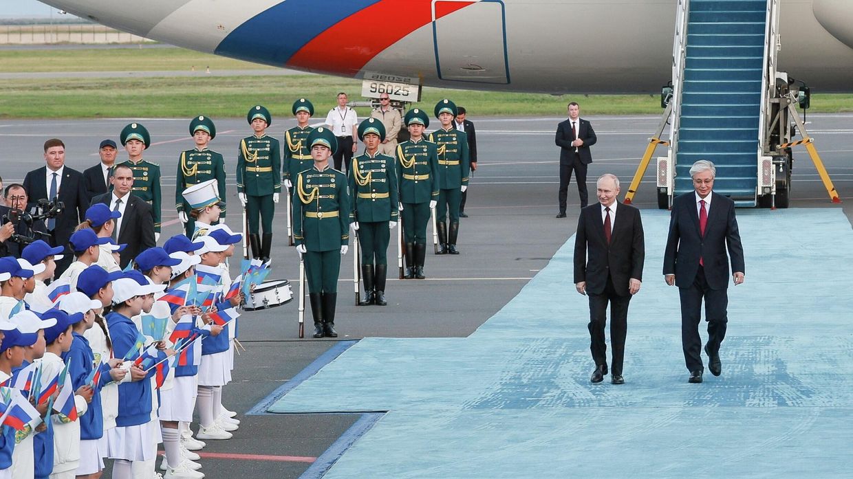 Государственный визит президента Владимира Путина в Казахстан