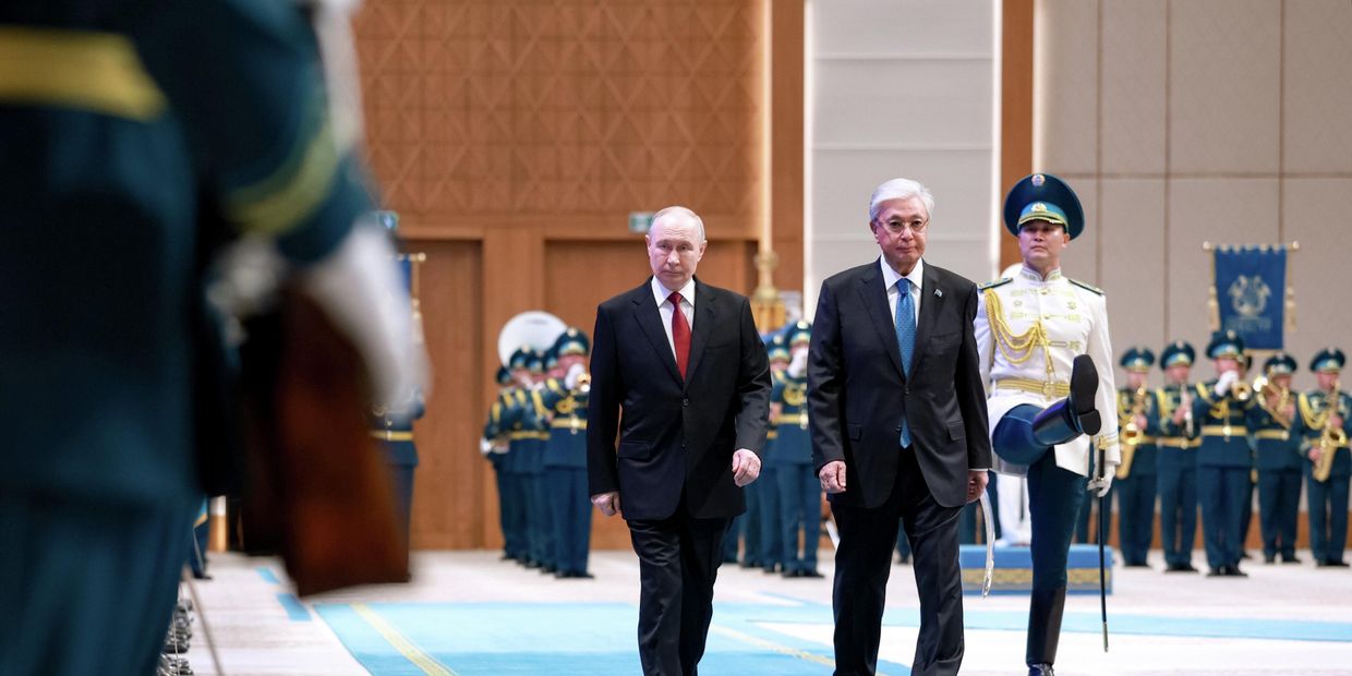 Государственный визит президента РФ Владимира Путина в Казахстан