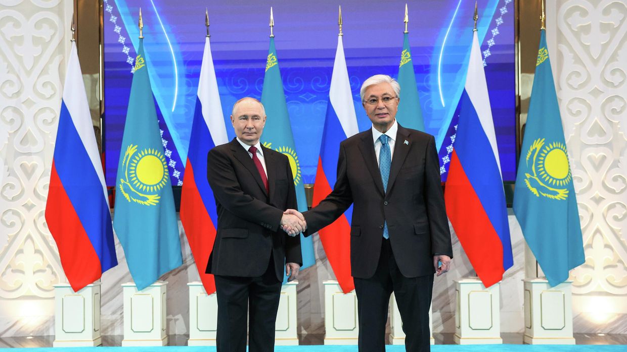 Государственный визит президента РФ Владимира Путина в Казахстан