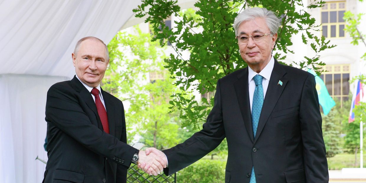 Государственный визит президента РФ Владимира Путина в Казахстан