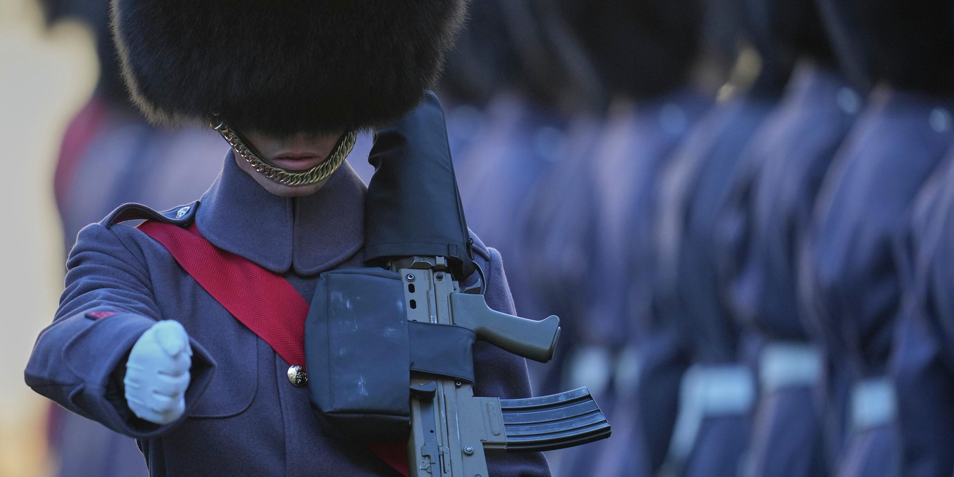 Солдаты гвардейского гренадерского полка в Виндзоре, Великобритания - ИноСМИ, 1920, 05.07.2026