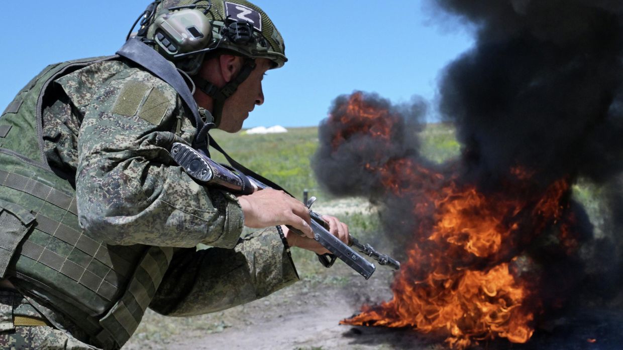 Боевая подготовка штурмовых подразделений 25-й армии группировки войск Запад Боевая подготовка штурмовых подразделений 25-й армии группировки войск Запад