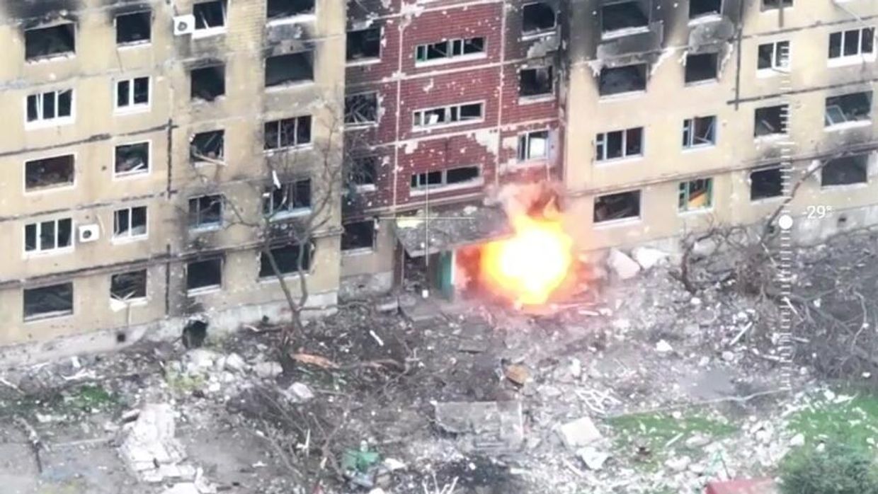 Российские войска взяли под контроль районы Константиновки Российские войска взяли под контроль районы Константиновки