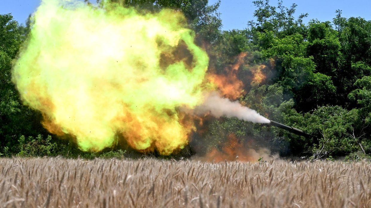 Боевая работа танка Т-72Б3А группировки войск Центр на Днепропетровском направлении СВО