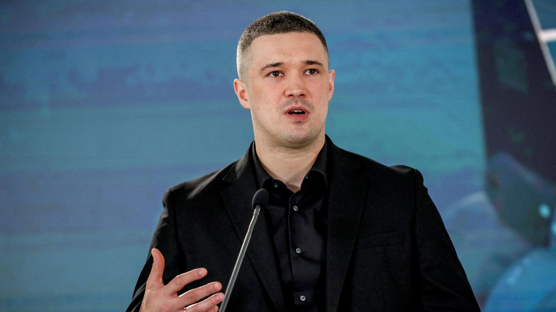 Министр обороны Украины Михаил Федоров на пресс-конференции в Киеве, 1 июля 2026 г. - ИноСМИ, 1920, 21.07.2026