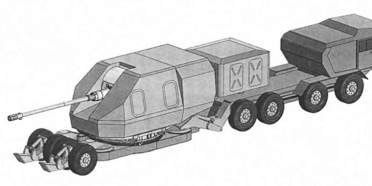 Наземный вариант А-192М 