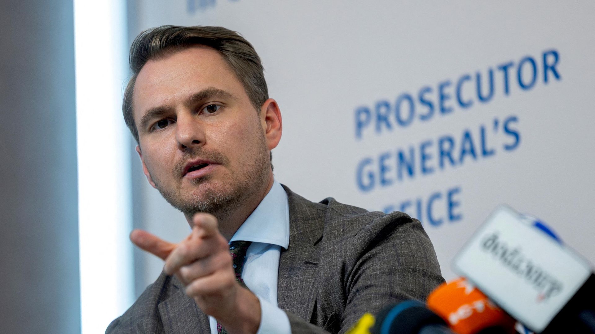 Генеральный прокурор Украины Руслан Кравченко на пресс-конференции в Киеве 23 июля 2025 г.  - ИноСМИ, 1920, 08.09.2026