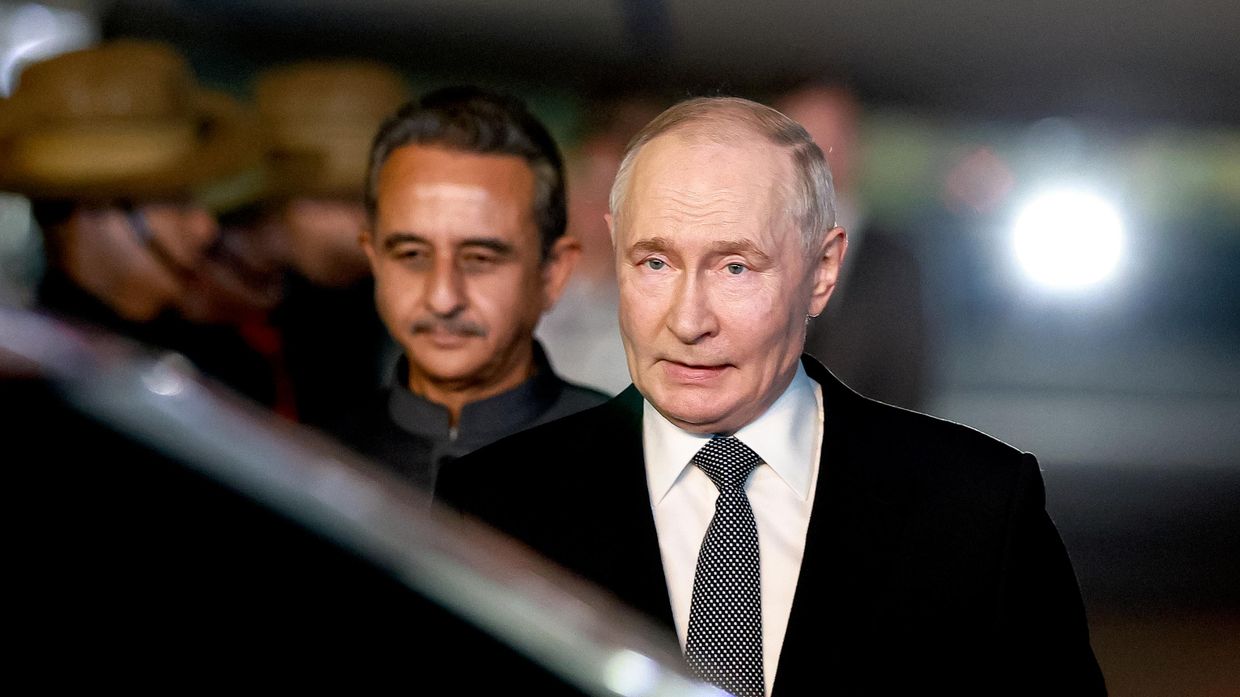 Рабочий визит президента РФ Владимира Путина в Индию