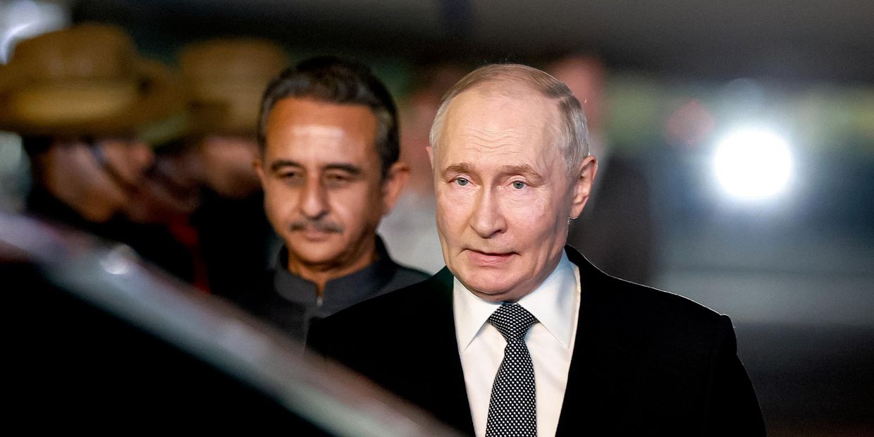 Рабочий визит президента РФ Владимира Путина в Индию