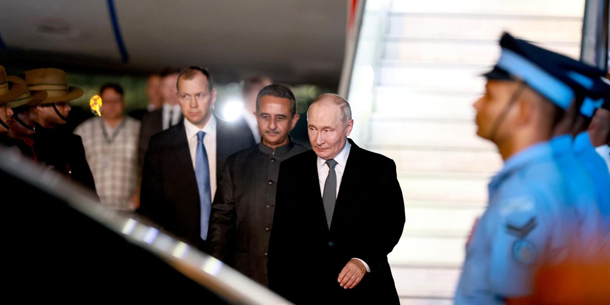Рабочий визит президента РФ Владимира Путина в Индию
