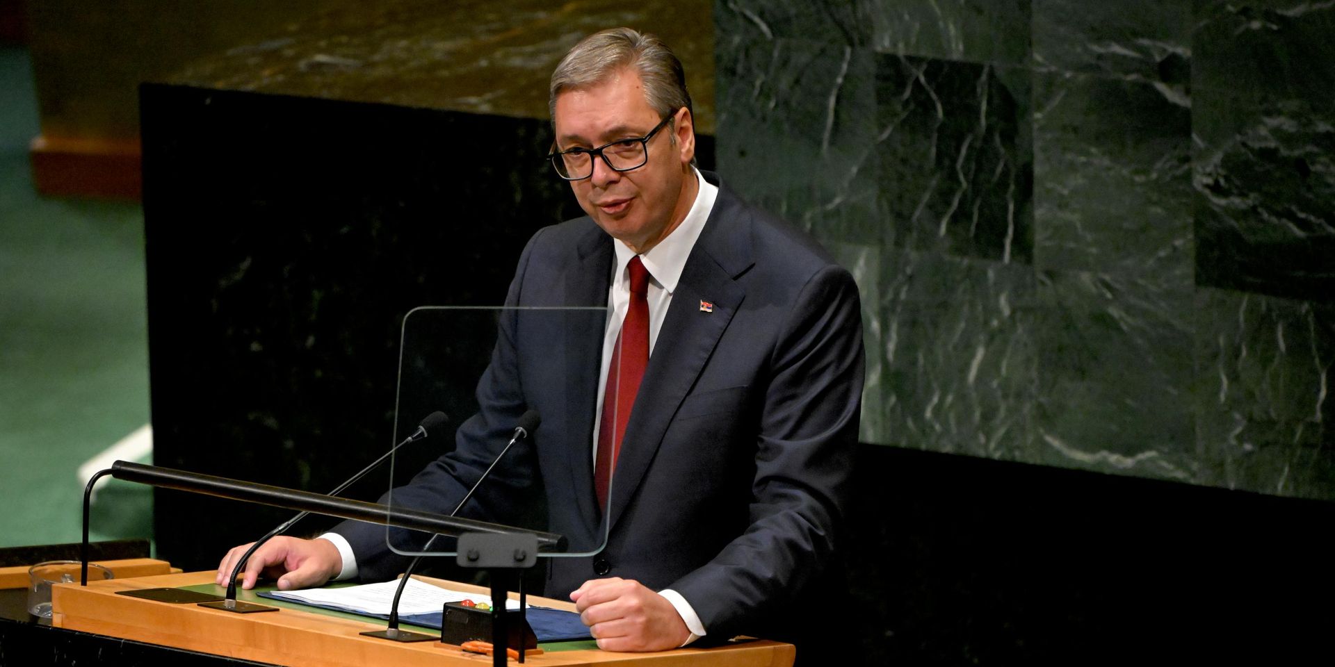 Президент Сербии Александр Вучич на заседании 81-й сессии Генассамблеи ООН - ИноСМИ, 1920, 27.09.2026