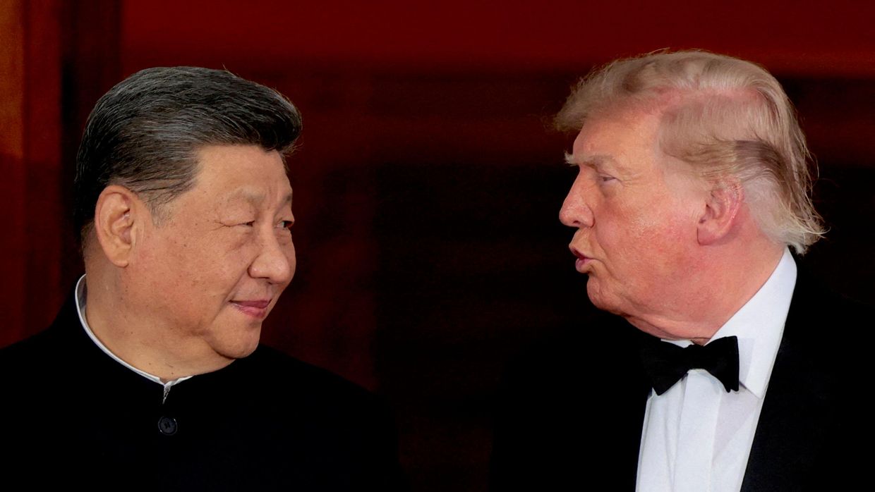 Председатель КНР Си Цзиньпин и президент США Дональд Трамп во время встречи в Вашингтоне, США, 24 сентября 2026 года
