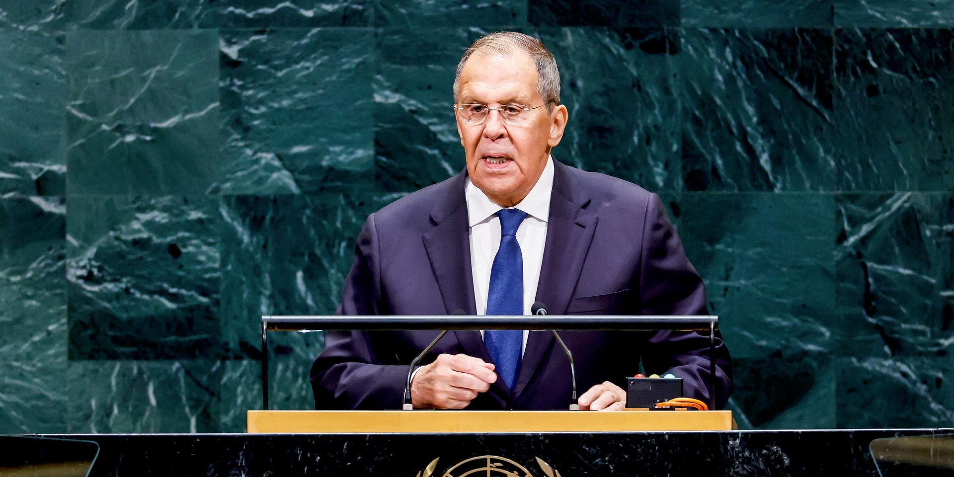Глава МИД России С.Лавров выступает на 81 сессии Генассамблеи ООН в Нью-Йорке 26 сентября 2026 г.  - ИноСМИ, 1920, 26.09.2026