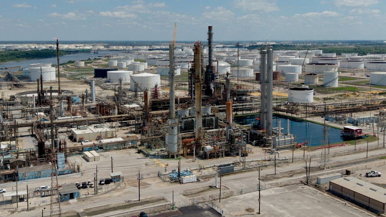 НПЗ Chevron в Пасадене, штат Техас, США