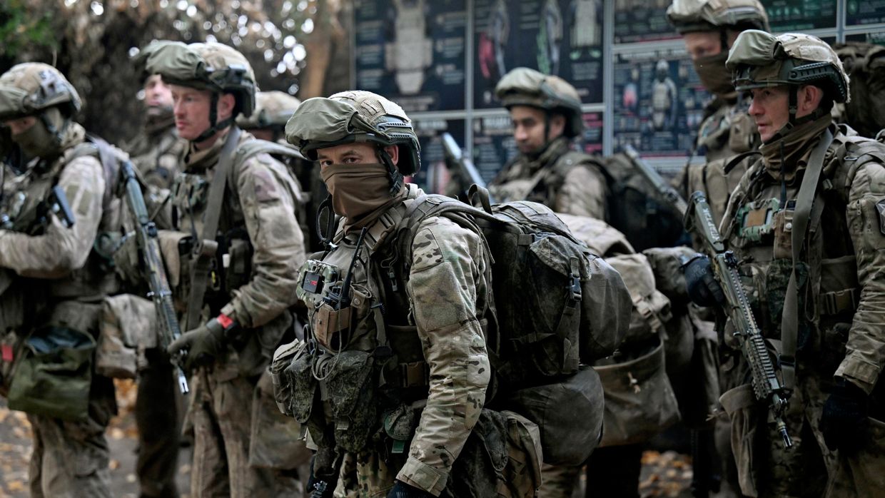 Боевое слаживание военнослужащих 83-й отдельной десантно-штурмовой бригады группировки войск Север 