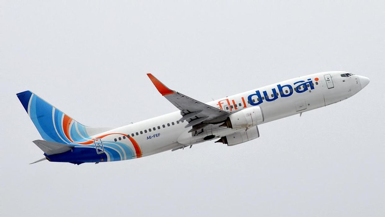 Самолет компании Flydubai