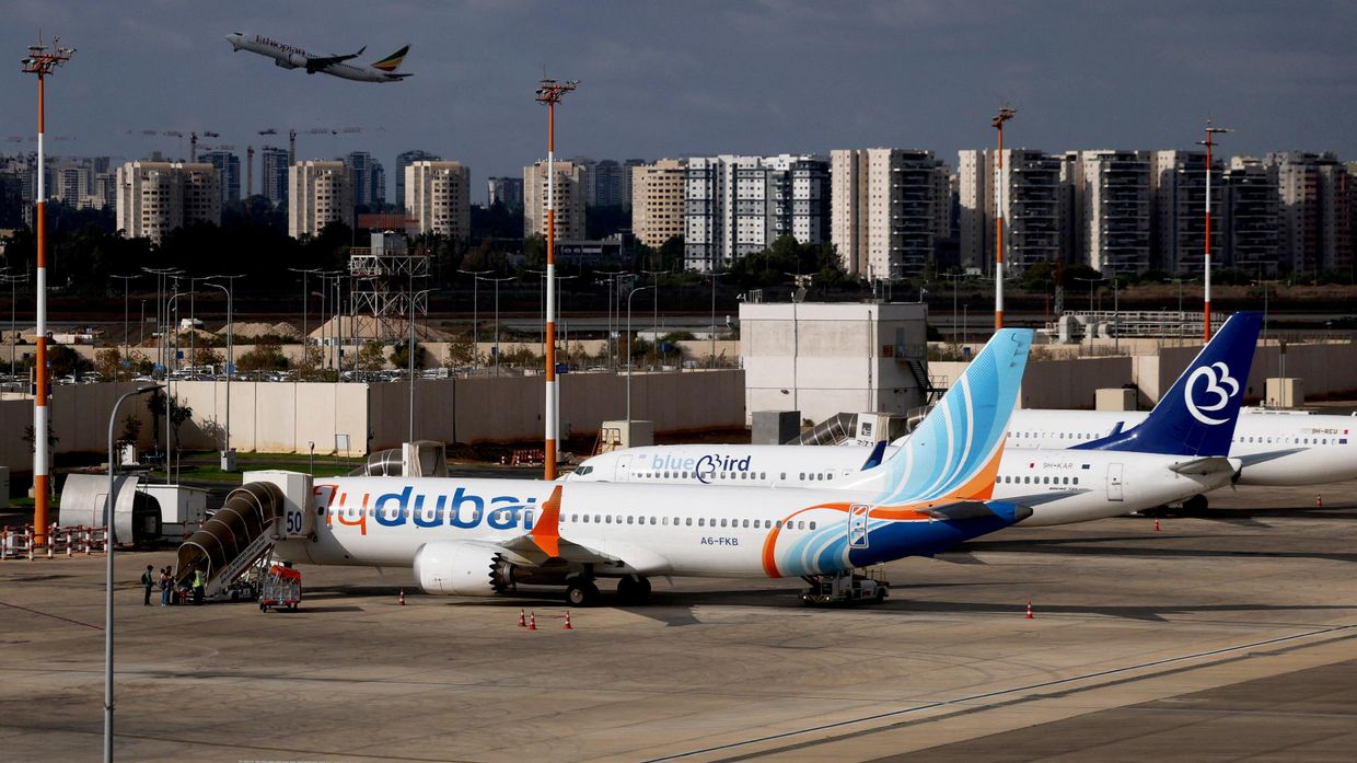 Самолет компании Flydubai