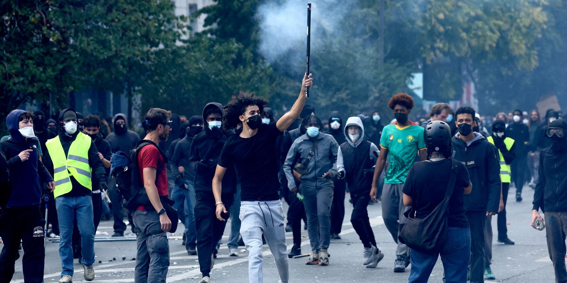Протесты старшеклассников в Париже, Франция Протесты старшеклассников в Париже, Франция - ИноСМИ, 1920, 06.10.2026