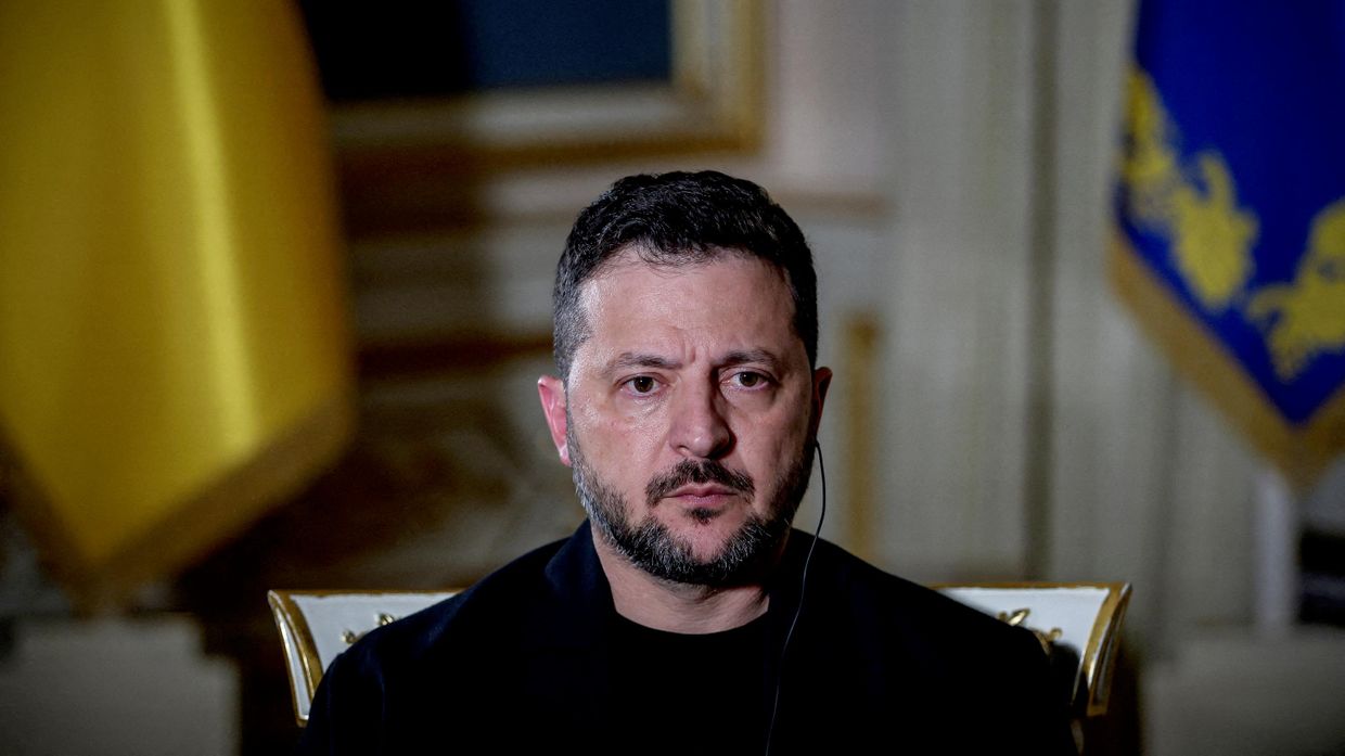 Владимир Зеленский в Киеве