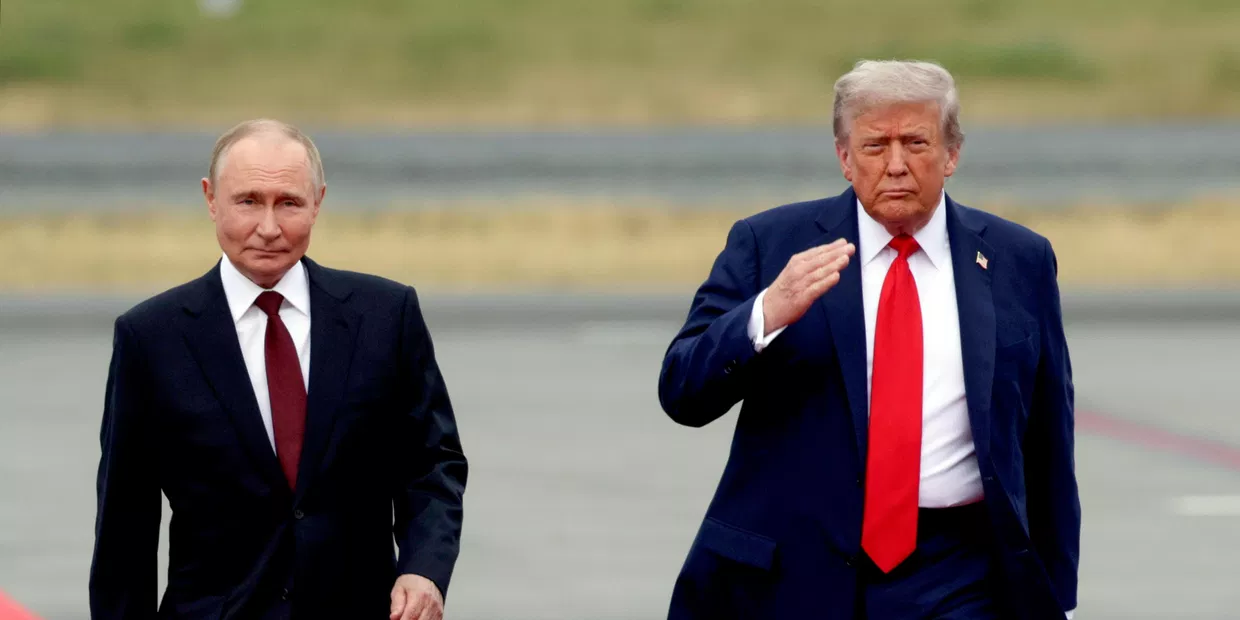 Президент РФ Владимир Путин и президент США Дональд Трамп