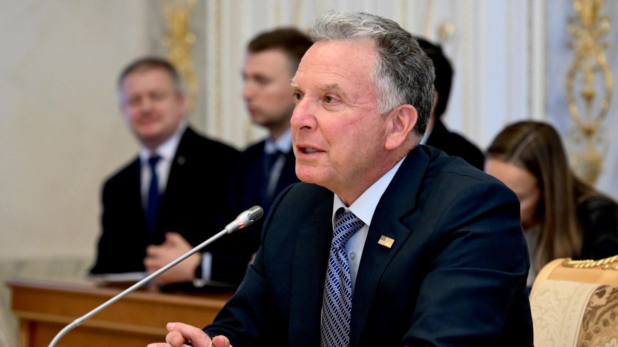 Встреча президента Владимира Путина и спецпосланника Стивена Уиткоффа