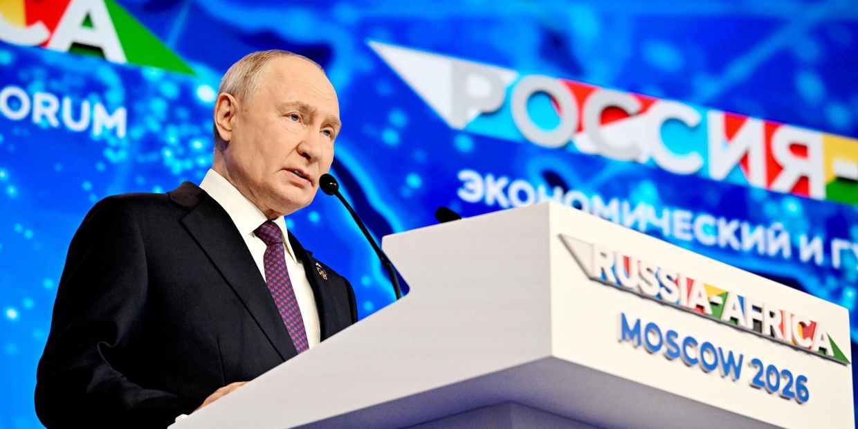 Пленарное заседание форума Россия-Африка в Москве