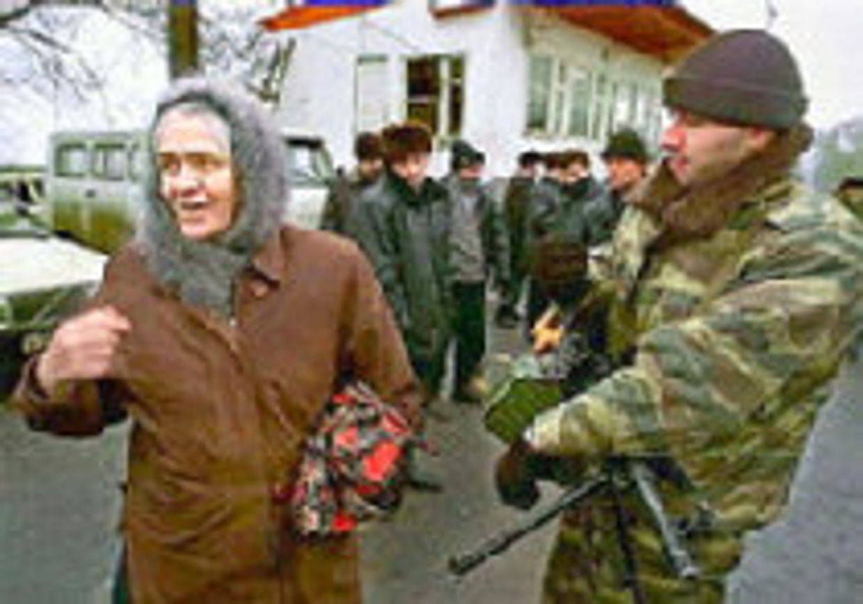Чеченцы в роли мишени picture