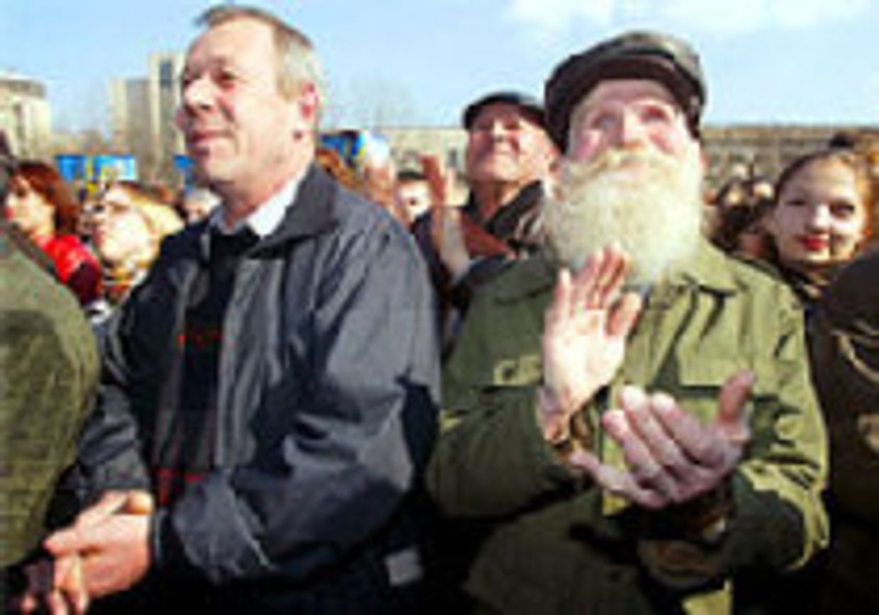 На Украине большинство проголосовало за партию президента picture