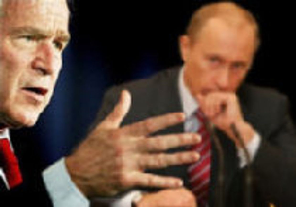 Буш и Путин рискуют picture