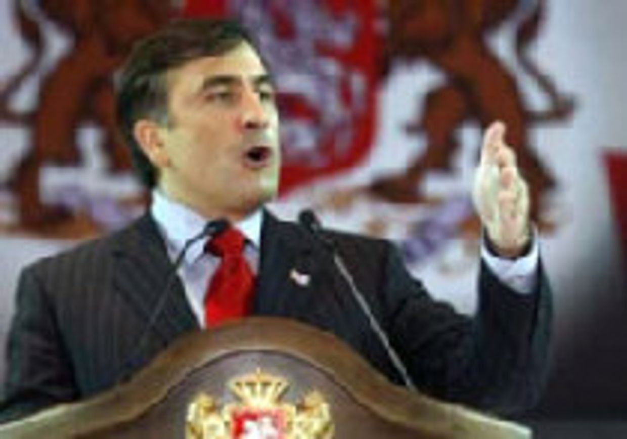 Грузия: погасший экран picture