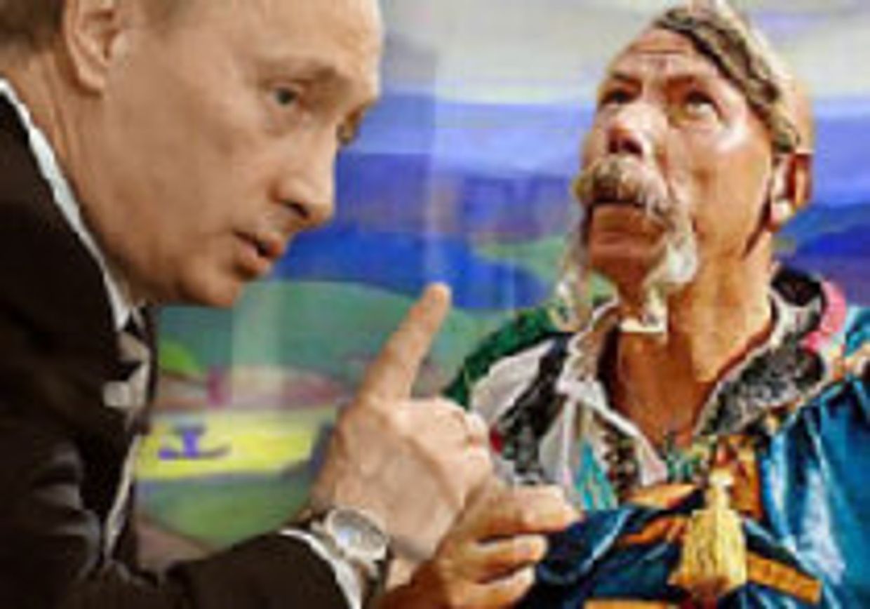 Украинец! Учись говорить по-братски, по-путински! picture