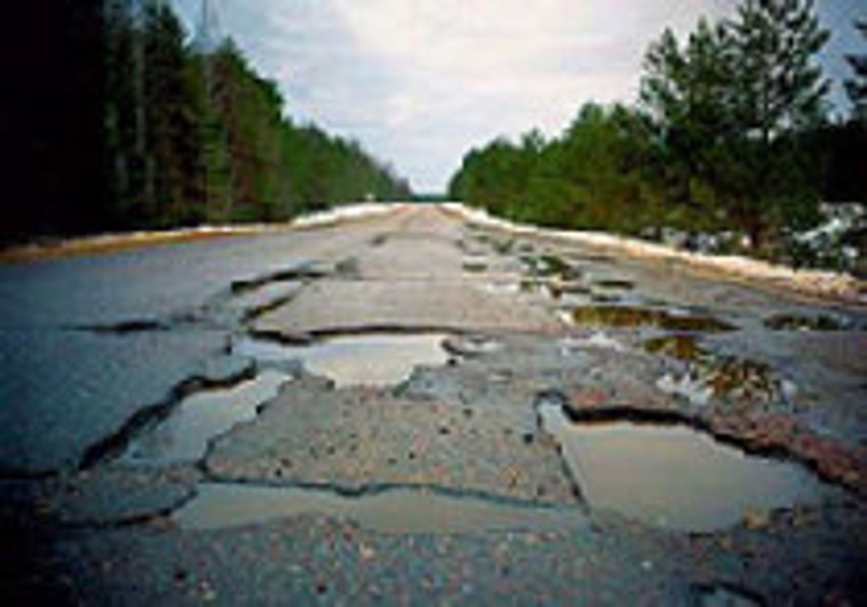 Надо быть дураком, чтобы чинить дороги picture
