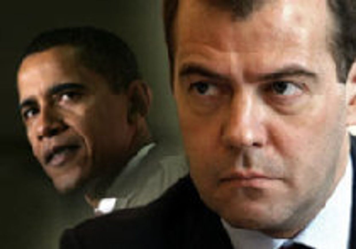 Медведев бросает перчатку Обаме picture