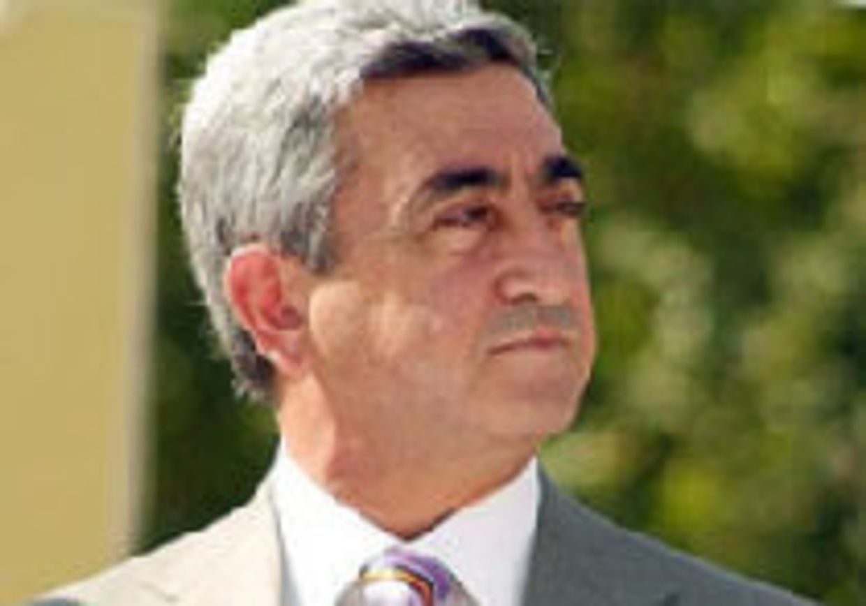 C. Саркисян: 'Саркози пообещал мне вернуться на Кавказ в 2009 году' picture