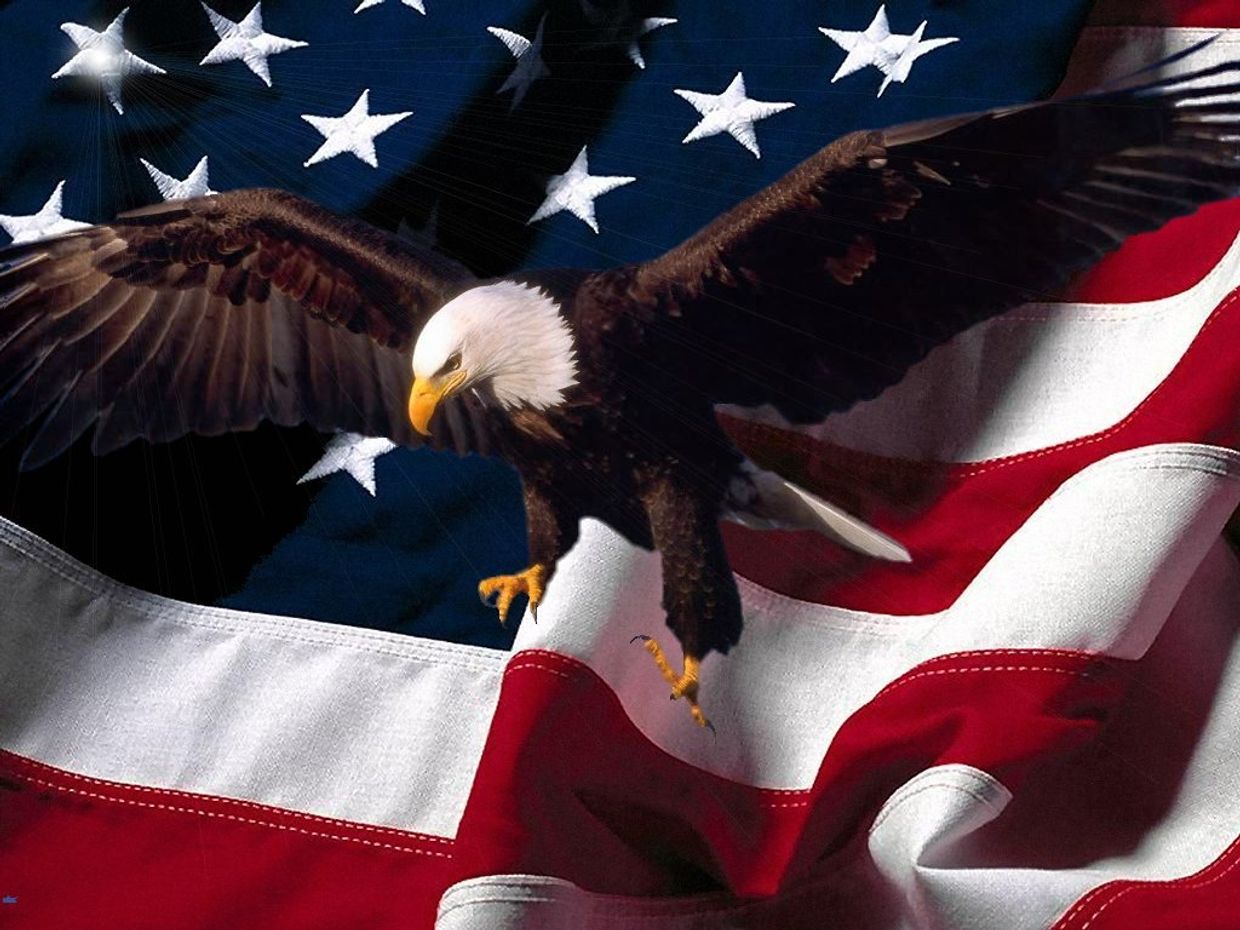 флаг сша орел