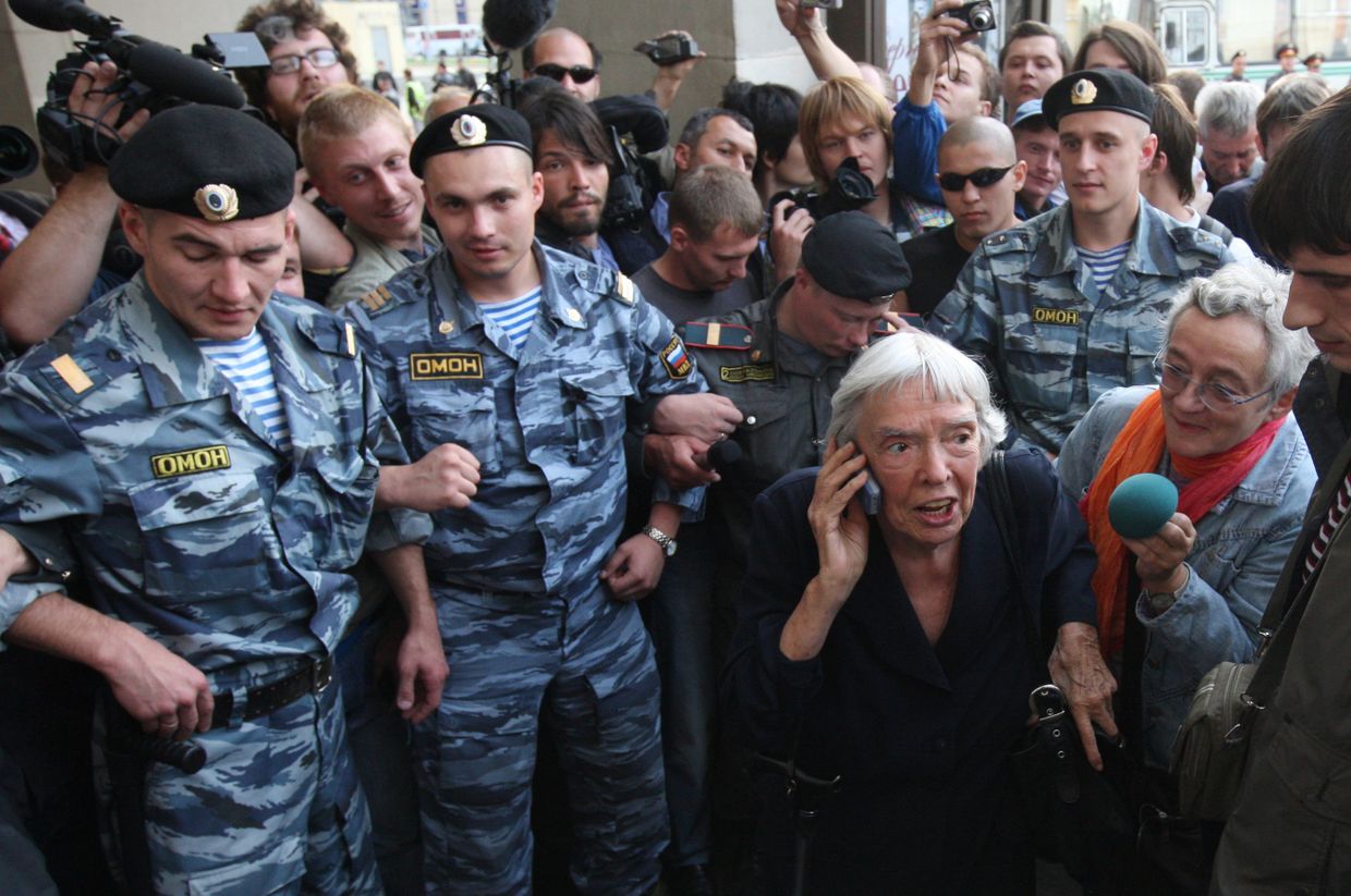 Председатель Московской Хельсинкской группы Людмила Алексеева